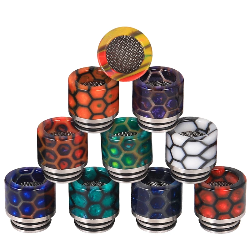 Антижарочный капельный наконечник для масла 810 полимерный змеиная смола RDA