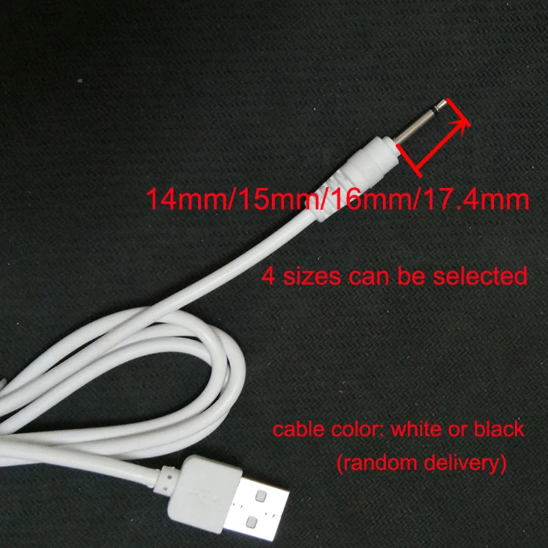 USB Power Supply Charger DC Vibrator Cable for Vibrators Dildo Masturbator Rechargeable Adult Toys Charging Cable vaginal vibrators clitoris vibrator clit sucking vibrator female sex toys tongue vibrator dildo sex toys rose sucking vibrator anal plug vibrator vibrator rings penis vibrator sleeve vibrator sex toy