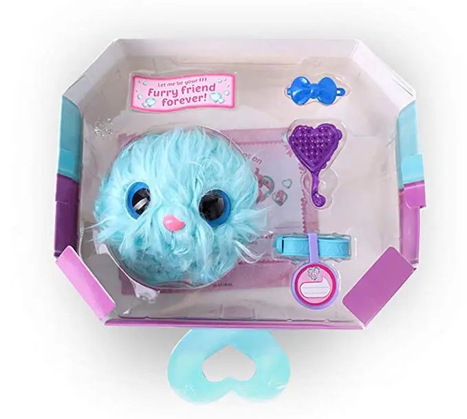 random style box Детские маленькие живые Домашние животные Scruff-a-Luv-Bathe сухая щетка Mystery Rescue Pet Candy Floss плюшевые животные куклы Рождественский подарок игрушки для девочек - Цвет: random style box
