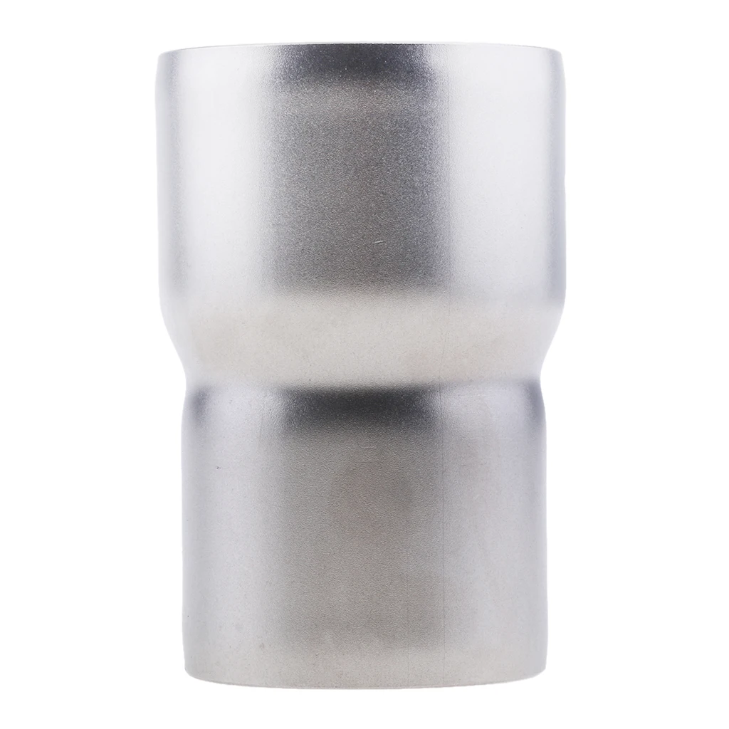Universal 60mm To 51mm Motorcycle Exhaust Adapter Reducer Connector Pipe