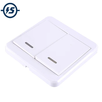 

WIFI Wireless Module AC 220V 100W 2 Channel 2Bit Type-86 Switch APP Circuit Intelligent Controller