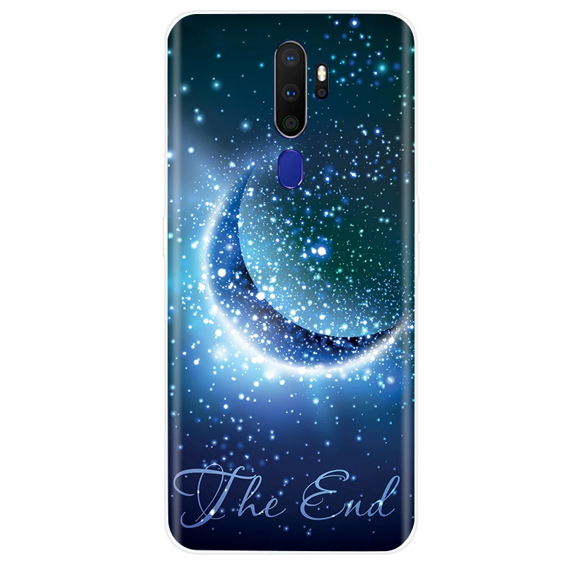 For OPPO A5 2020 Case Soft TPU Silicone Case For OPPO A9 2020 Case Color Pattern Back Cover Coque Fundas OPPO A5 A9 2020 Cases waterproof phone pouch for swimming