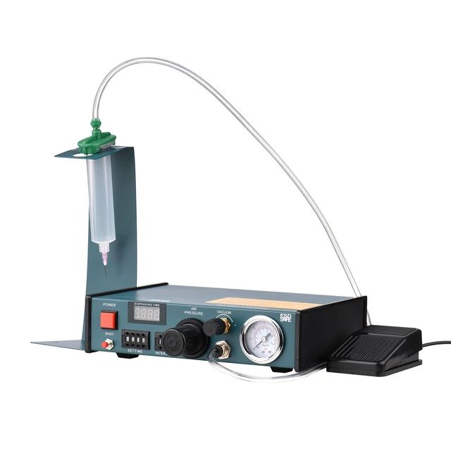 Cheap 983A 220V Automatic Glue Dispenser Machine Professional Precise  Dispensing Controller Glue Machine