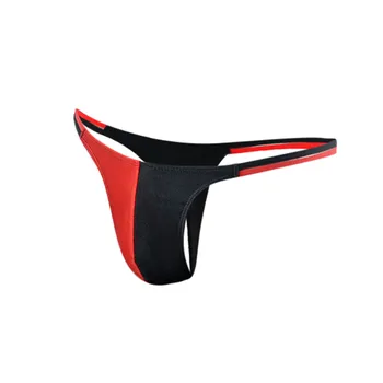 

Sexy Briefs Men's Comfortable String Color Briefs Hit Color Sexy underwear Mens Underpants Four Seasons Lingerie трусы женские