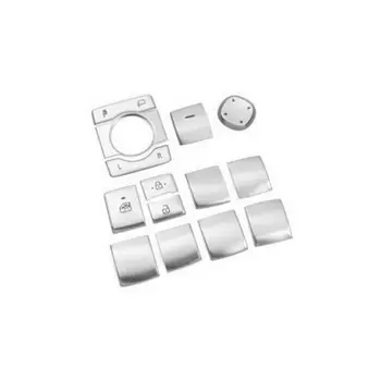 

Trim Sticker For Toyota RAV4 2019 2020 Blue/Red/Silver Easy Installed Tool Aluminum Window Button Panel