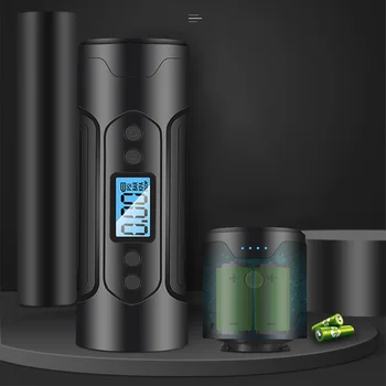 

Portable Car Tires Multifunctional Digital Motocycle Quick Fill Air Pump Inflator Football Electric LED Lighting Wireless Smart