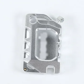 

Aluminum Alloy Key Fob Cover Silver Case 1pcs Durable Brand New High-quality