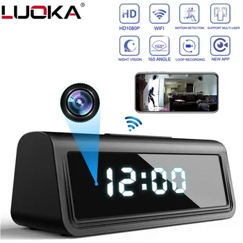 

4K HD 1080 P WiFi micro Camera Alarm Secret Clock Night Vision Motion Detection Wireless Security Camera Home micro camera espia