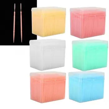 

Tooth Brushes 1100pcs / box Double-Head Teeth Cleaning Toothpick Oral Care Floss Pick Toothpick Dental Floss