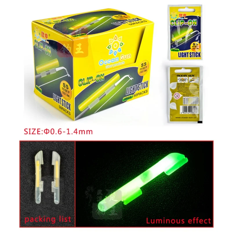 

10Bag/Set Night Fishing Luminous Stick Light Fluorescent Stick Glowing Floating Fishing Stick Luminous Float Accessory