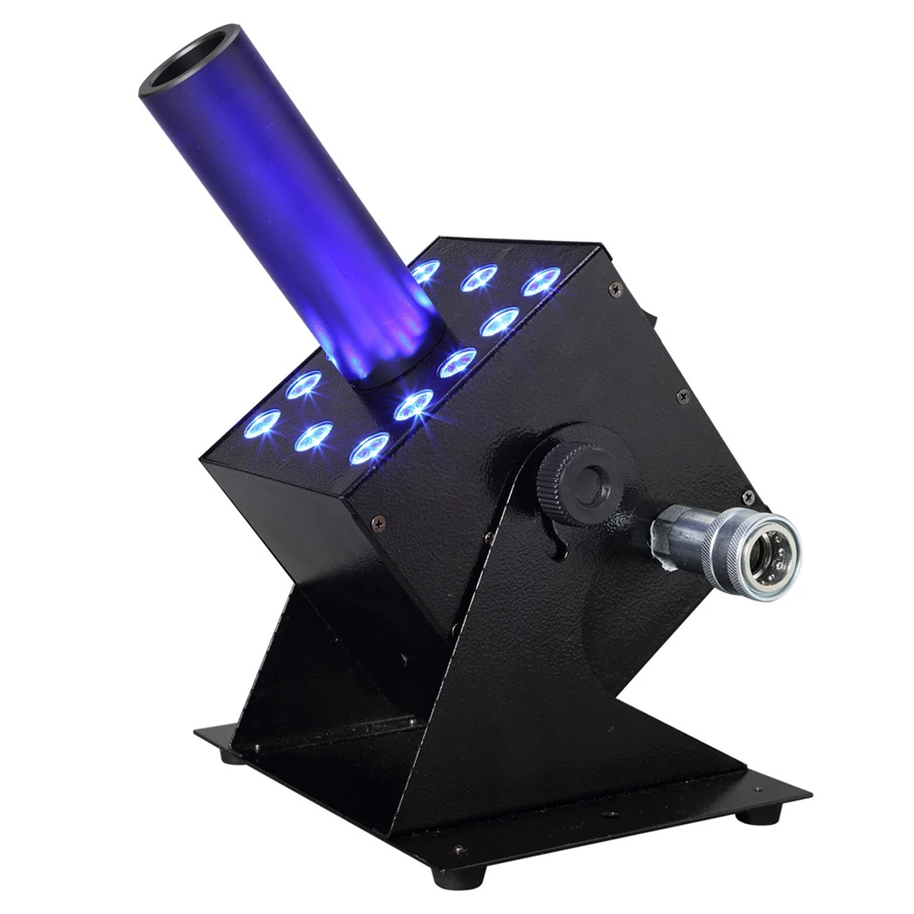 Fog Machine C02 Gun Atmosphere Props Dedicated 12pcs 3W RGB C02 Fog Machine Dance Floor Stage Lighting Fog Machine Disco Light