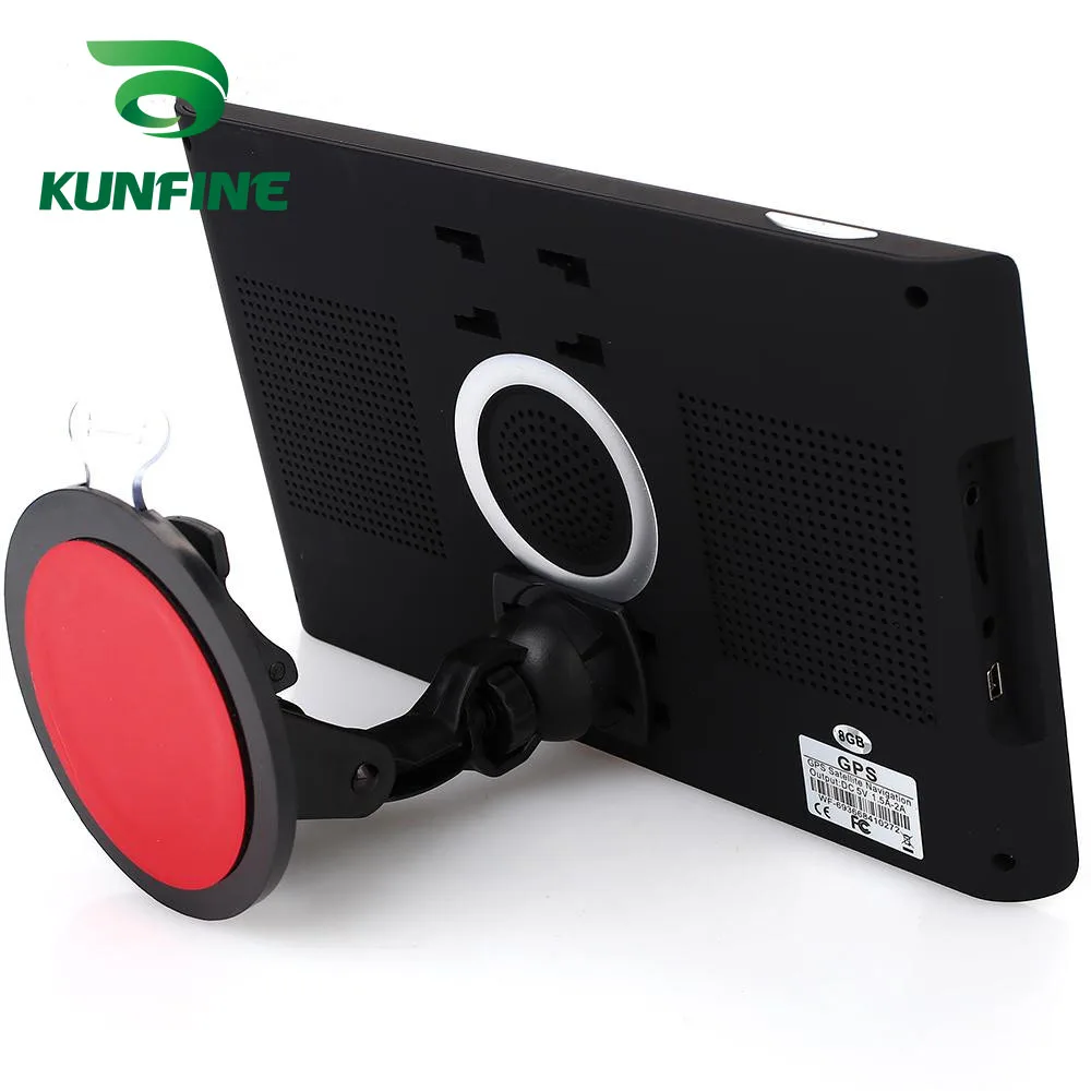  Car GPS Navigation With FM Radio 4GB 128M Truck GPS Navigators Rear View Camera Screen Free Map Upgrade wince (3)