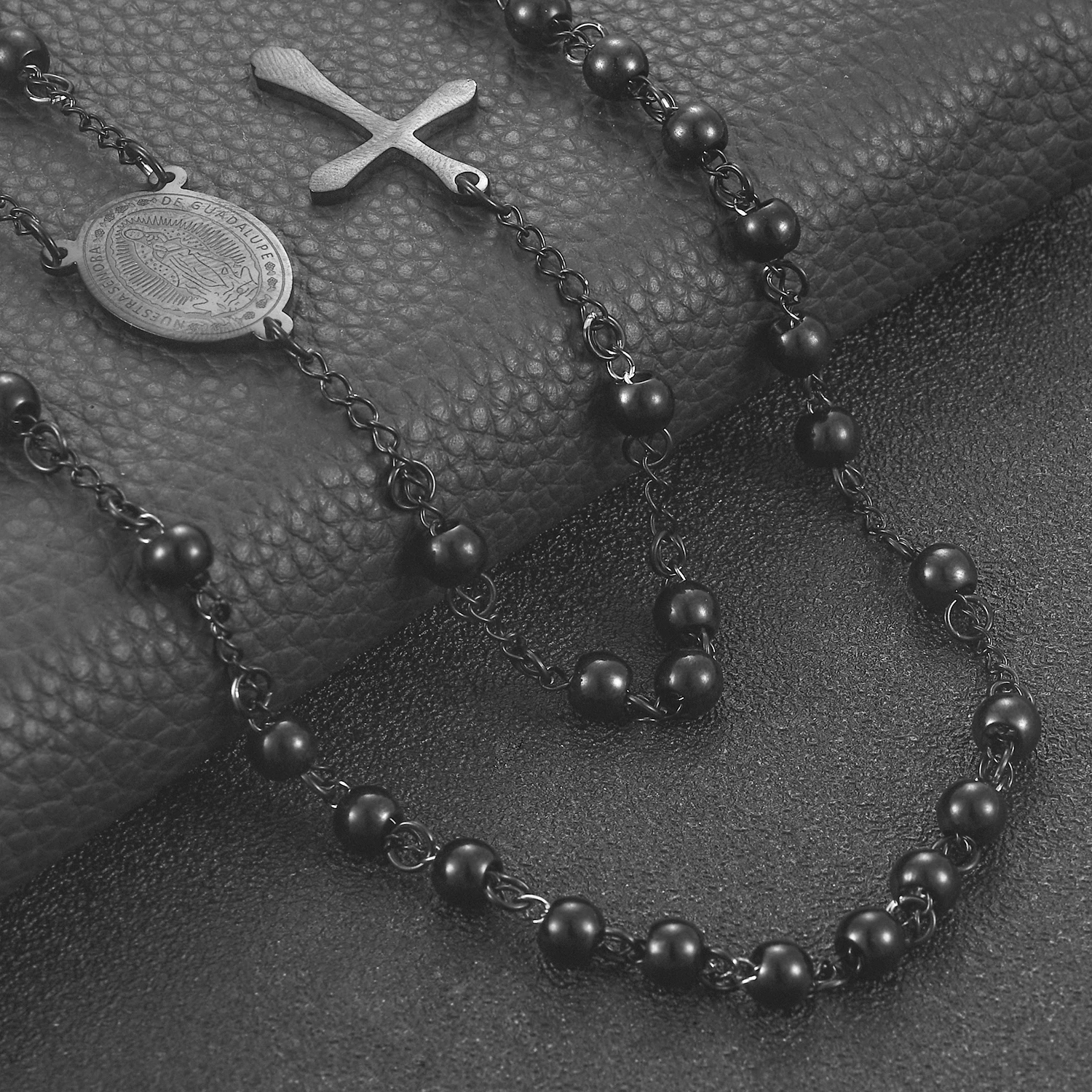 Ellie Bohemia Rosary Pendant Necklace 3