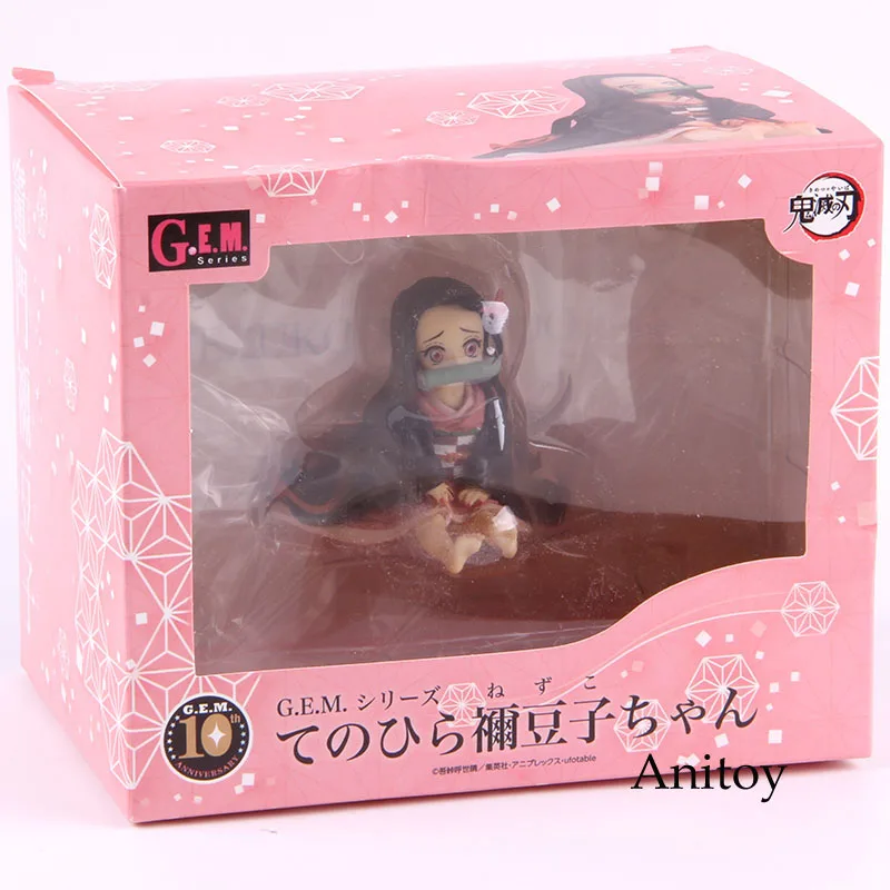 Аниме Demon Slayer Kimetsu No Yaiba Kamado Nezuko фигурка автомобиля украшение игрушки Kamado Nezuko фигурка ПВХ коллекционная игрушка