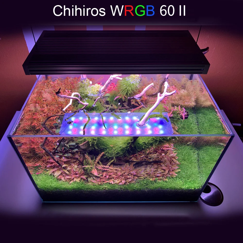 

Chihiros WRGB 2 60 Aquarium Lighting Aquatic Plants Simulated Sunrise Sunset Aquarium LEDs for Water Plant Fish Tank LED Light