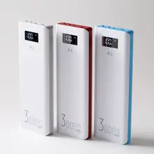 LEORY power Bank чехол 30000 мАч портативный светодиодный аккумулятор для быстрой зарядки для iPhone X XS XIAOMI MI9 S10 S10+ HUAWEI P30