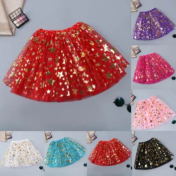 

Hot sale Tutu Dancing Skirt Womens Fashion Stars Elastic 3 Layered Short Skirt Adult Tutu Dancing Skirt In stock#pingyou