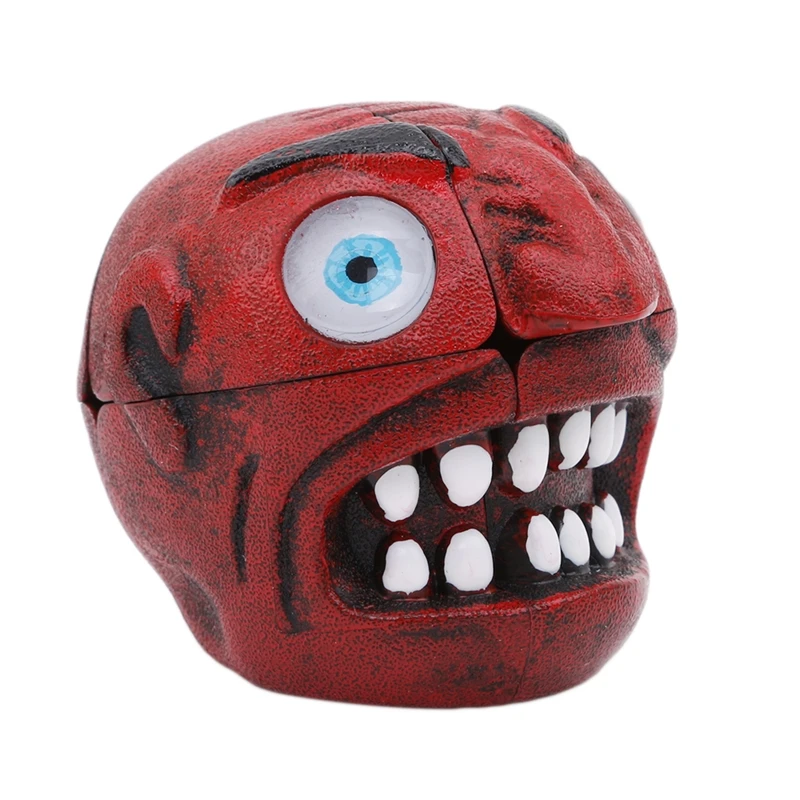 CarniRedDevil Second-order Demon Head Magic Cube Red Devil Black Fangs Funny Ghost Christmas Gift | Игрушки и хобби