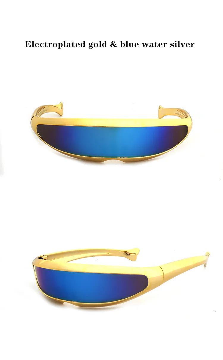 Мужские и женские цельные очки Future Soldier, персональные очки Gafa de sol UV400, суперпопулярные модные вечерние очки, очки