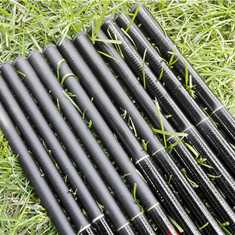 

Hot Telescopic Carbon Fiber Super Hard Ultra Light Carp Fishing Pole Stream Fishing Rod Hooks 2.7/3.6/4.5/5.4m