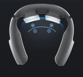

CN Herb Chiroanshi Neck Massager Multi-Function Neck Protector Neck Pulse Intelligent Voice Neck Vibration Home