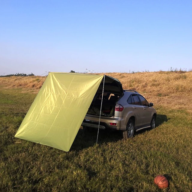 Auvent de toit de voiture, abri de voiture, tente de Camping Portable  imperméable UV, auvent de pluie - AliExpress