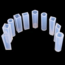 1 Pcs DIY Pendant Liquid Silicone Mold Resin Jewelry Pendant Mould Handmade Decoration Tools Crystal Design