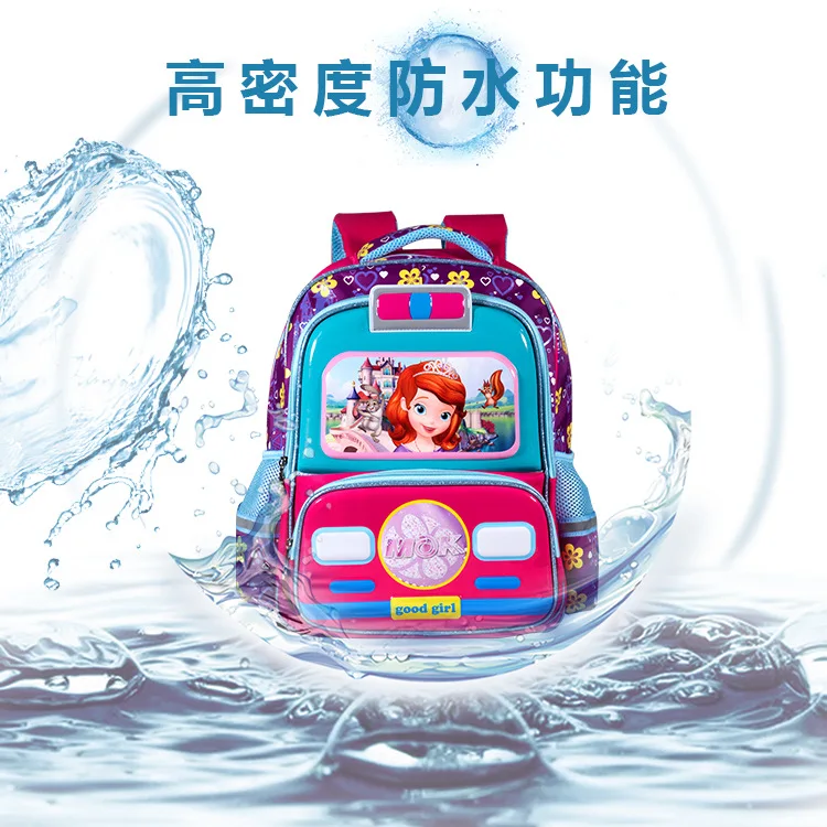 

2018 Children Schoolbag for Elementary School Students Breathable Lightweight Campus Korean-style Backpack 1-3 Grade