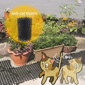 

gardening plastic anti-cat thorns Cat and dog mosquito repellent mat Environmentally-friendly plastic nails Protective fence set