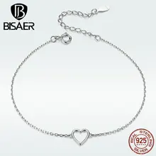 925 пробы серебряный браслет Love Life Регулируемый для женщин Свадебные ювелирные изделия HSB159