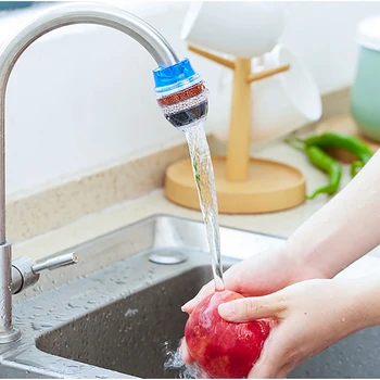 

1pc Mini Kitchen Faucet Tap Water Purifier Home Accessories Water Clean Purifier Filter with Filtration Cartridge Water Purifier