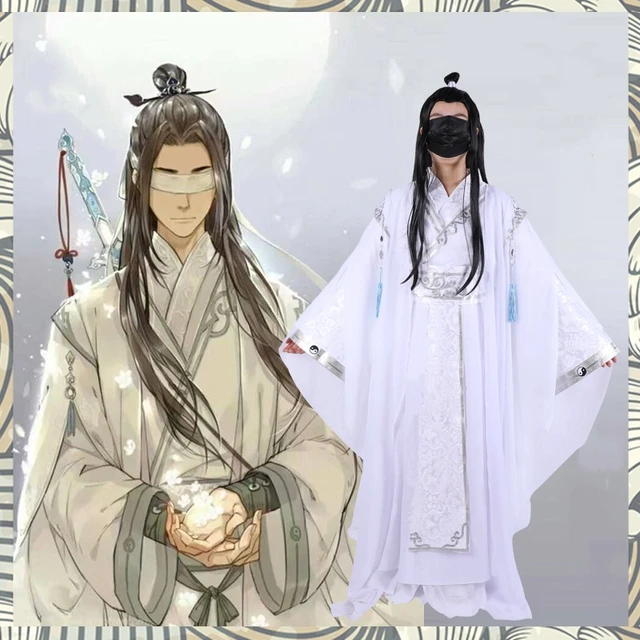 Mo dao zu shi cosplay xiao xingchen grandmaster do cultivo demoníaco traje  homem anime adulto peruca chinês trajes antigos - AliExpress