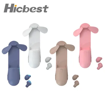 

Bluetooth Earphones TWS Bluetooth 5.0 Earphone True Wireless Stereo Earbuds With Microphone Sport Blutooth Earbud With Fan Mic