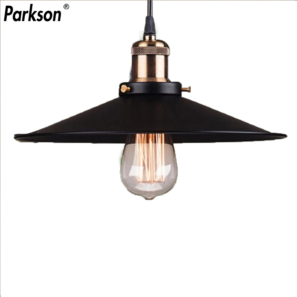Black E27 Edison Retro Elegant Industrial Wall Pendant Ceiling