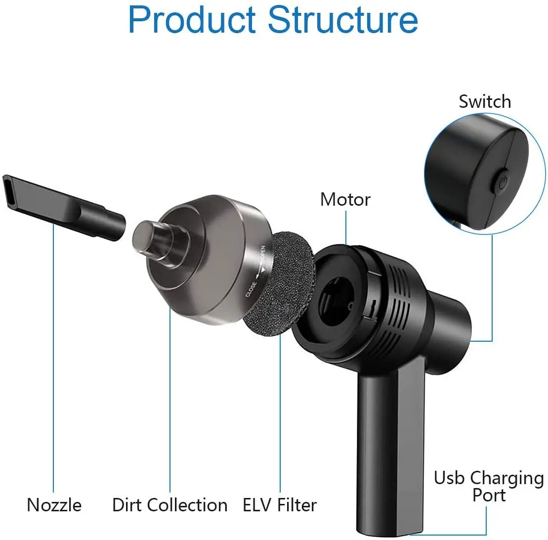 Mini Wireless Keyboard Vacuum with 2000mAh Rechargeable Battery – Powerful USB Cordless Cleaner and Blower for Computers and Cameras. Description Image.This Product Can Be Found With The Tag Names Cheap Device Cleaners, Computer Office, Device Cleaners, High Quality Computer Office
