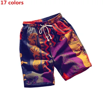 

Summer mens drawstring lace flower shorts 17 color shorts fashion casual shorts men large size s-5xl