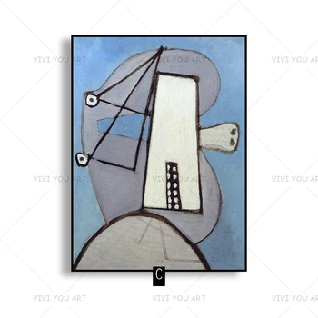 

Handmade Creative Abstract Cartoon Oil Painting For Living Room Animal Decorative Wall Painting No Frame