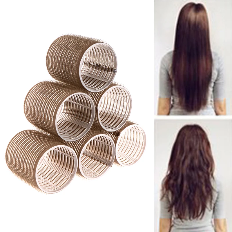 Different Size Self Grip Hair Rollers DIY Magic Large Self-Adhesive Hair Rollers Styling Roller Roll Curler Beauty Tool