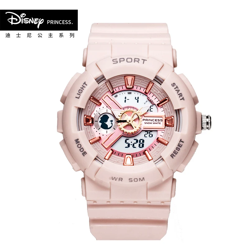 Часы наручные Disney женские оригинальные брендовые Многофункциональные цифровые