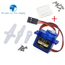 TZT официальная умная электроника Rc Мини Микро 9g 1,6 кг сервопривод SG90 Для RC 250 450 Вертолет самолет автомобиль лодка для Arduino DIY