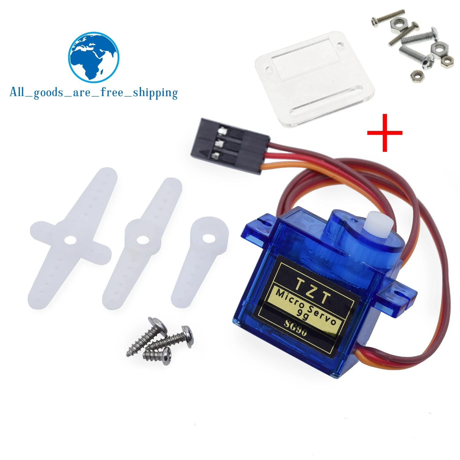 TZT официальная умная электроника Rc Mini Micro 9g 1 6 кг сервопривод SG90 Для RC 250 450 Вертолет