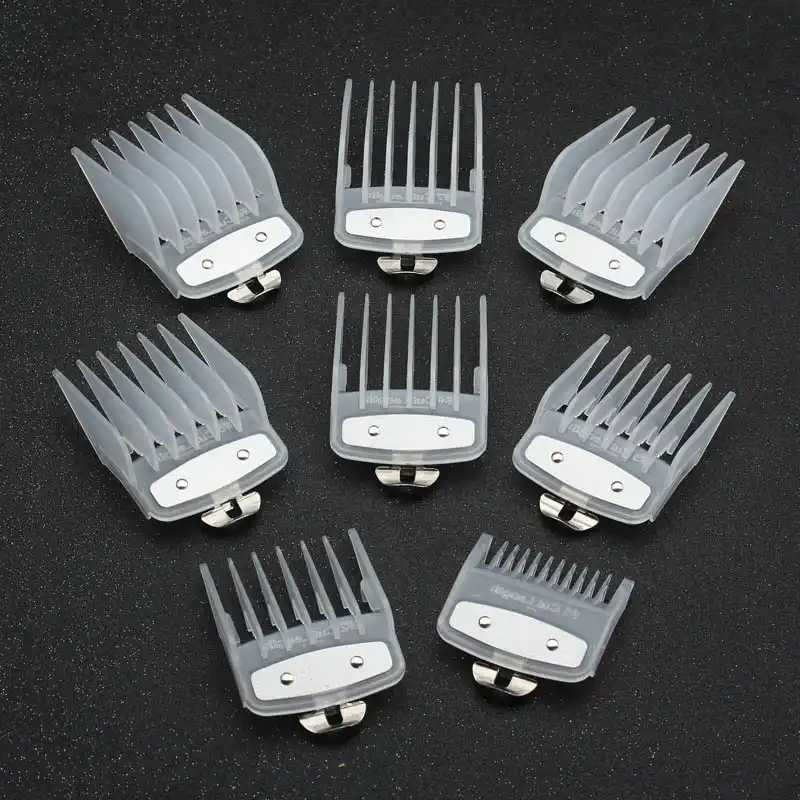 8 Sizes Of Guide Comb Sets With A Box Metal Combs Spare Parts Hair