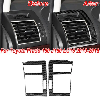 

5D effect Carbon Fiber Black Sticker Air Outlet trim 3 k twill 4*6 degrees Weaving Wear-resistant Interior Decor