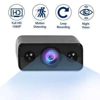 

Home Security Camera Mini 1080P Camera Night Vision Motion DVR Detection