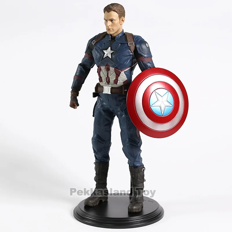 Капитан Америка Мстители Endgame 1/6 Масштаб ПВХ Коллекционная Фигурка модель