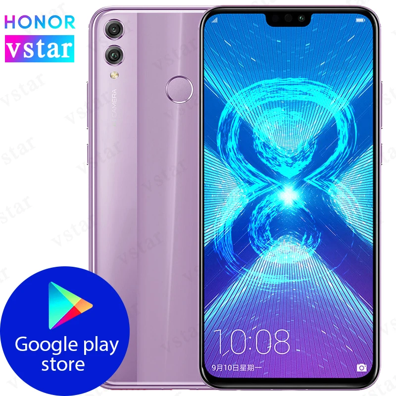 Оригинальный Смартфон HONOR 8X с глобальной прошивкой экран 6 5 дюйма ГБ 128