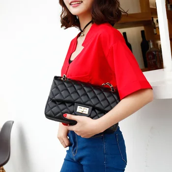 

2020 New Style Fashion Rhombus Bag with Chain Crossbody Bag Europe And America WOMEN'S Bag purses and handbags