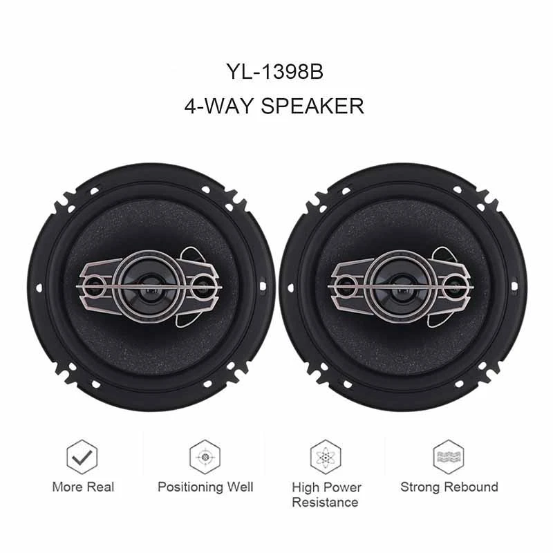 6.5 4 way speakers