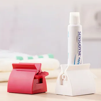 

Rolling Tube Toothpaste Squeezer Toothpaste Easy Dispenser Seat Holder Stand