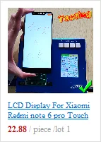 6,2" дисплей для Xiaomi Redmi Note 6 Pro lcd сенсорный экран с рамкой для Redmi Note 6 Pro замена ЖК-дисплея